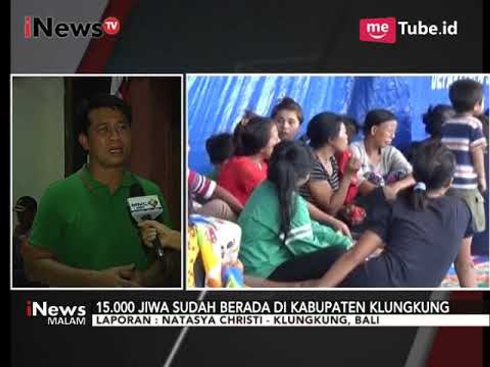 Beginilah Kondisi Para Pengungsi di Posko Pengungsian Gunung Agung - iNews Malam 24/09