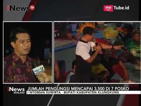 Para Pengungsi Korban Gunung Agung Diberi Hiburan agar Tidak Stres - iNews Malam 23/09