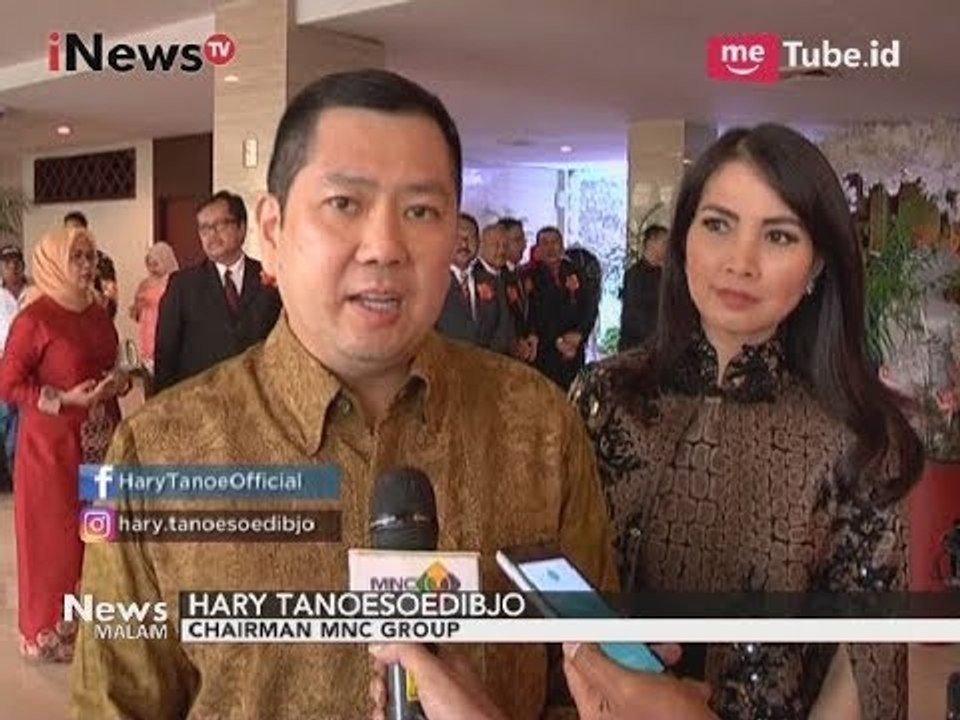 Hary Tanoesoedibjo dan Istri Hadiri Pernikahan Ketua KPI Pusat - iNews Malam 24/09