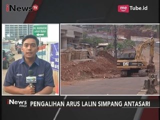 Situasi Terkini Pemberlakuan Rekayasa Lalu Lintas di Jalan Antasari - iNews Pagi 25/09