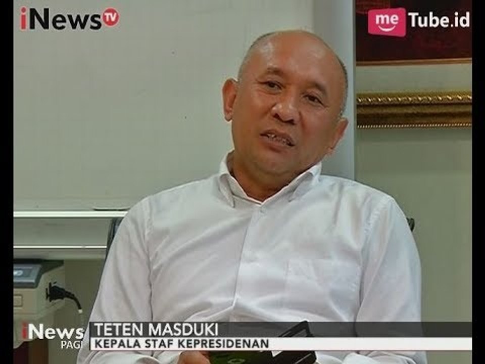 Teten Masduki Tegaskan Isu Pemesanan Senjata Tak Pengaruhi Kinerja Pemerintahan - iNews Pagi 26/09