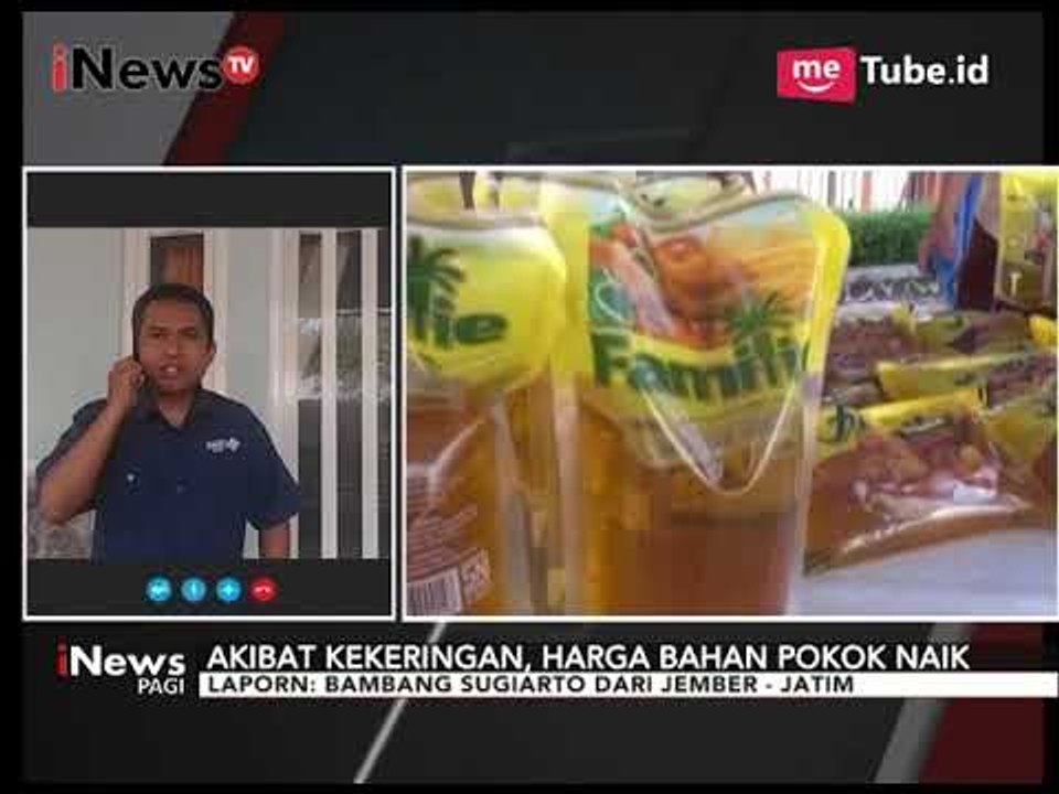 Kekeringan Berdampak Gagal Panen, Bulog Gelar Bazar Murah Sembako di Jember - iNews Pagi 26/09