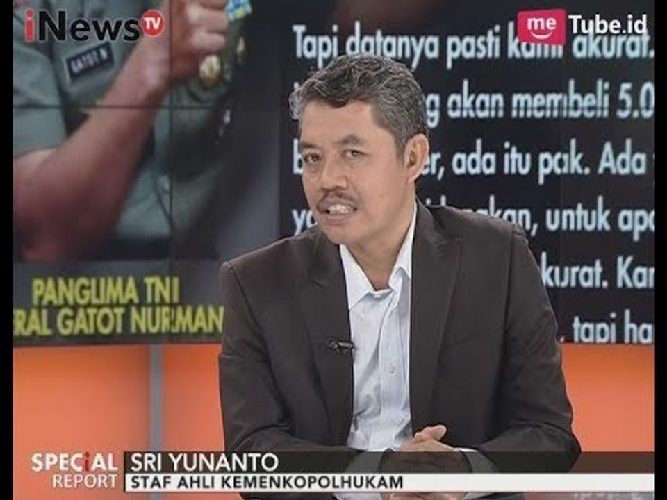 Kisruh Isu Pemesanan Senjata, Jawaban Dari Menkopolhukam yang Benar - Special Report 26/09