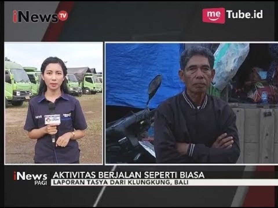 Tercatat 3.739 Jiwa Menjadi Pengungsi Korban Gunung Agung, Bali - iNews Pagi 24/09