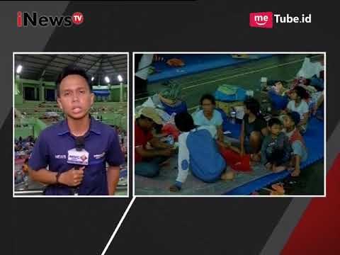 Kondisi Terkini Para Pengungsi di Posko Pengungsian Gor Swecapura Klungkung Bali - iNews Prime 28/09