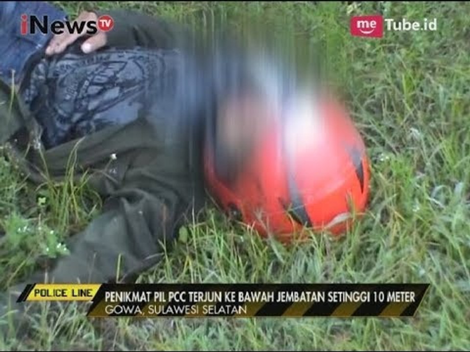 Jangan Ditiru! Seorang Pemuda Terjun Bebas dari Jembatan Usai Menenggak Pil PCC - Police Line 28/09