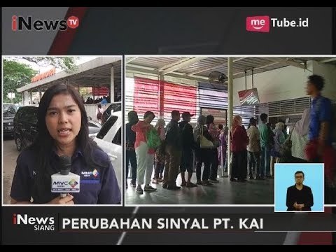 PT. KAI Lakukan Perubahan Sistem Sinyal di Stasiun Manggarai & Jatinegara - iNews Siang 30/09
