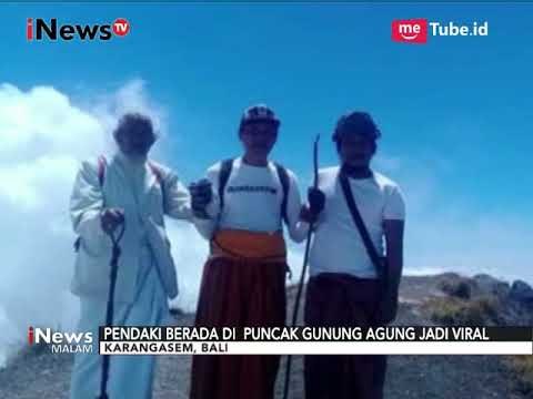 Videonya Viral, 3 Pendaki Hebohkan Netizen Karna Berada di Kawah Gunung Agung - iNews Malam 01/10