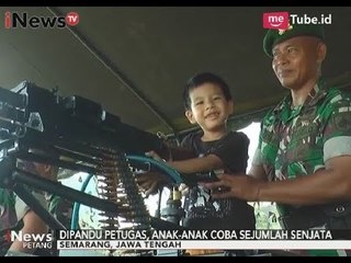Peringati Hari Kesaktian Pancasila, Anak-anak Antusias Mencoba Senjata Tentara - iNews Petang 01/10