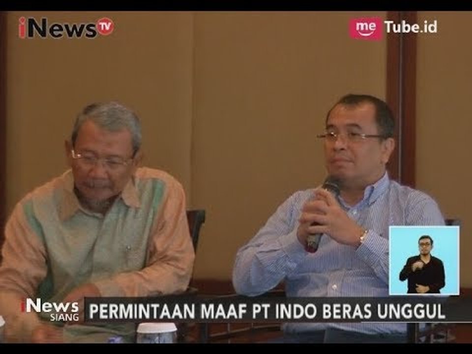 Ditemukannya Beras Oplosan, PT. Indo Beras Unggul Memohon Maaf atas Kelalaiannya - iNews Siang 30/09