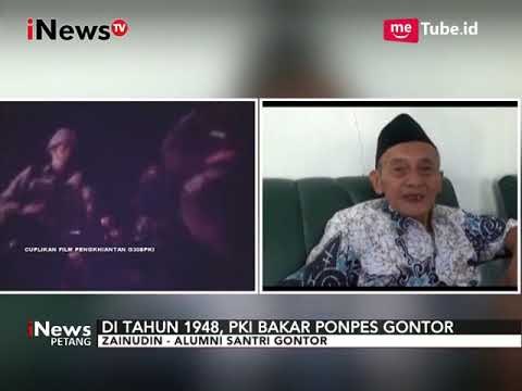 PKI Bakar Ponpes Gontor, Alumni Santri Gontor Ini Beberkan Kekejaman PKI - iNews Petang 01/10