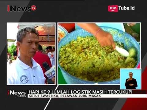Masuki Hari Ke-9, Berikut Kondisi Logistik Makanan Pengungsian Gor Swecapura - iNews Siang 01/10