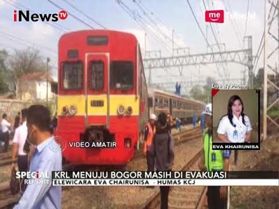 Membutuhkan Waktu 2 Jam untuk Evakuasi KRL yang Anjlok di Manggarai - Special Report 03/10