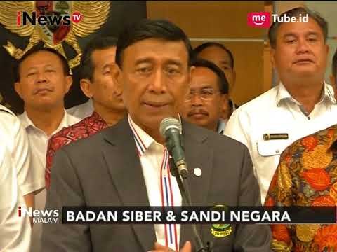 Menkopolhukam Umumkan Peraturan Presiden Terkait Badan Siber & Sandi Negara - iNews Malam 03/10