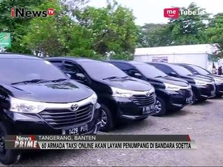 Inkoppol Resmikan Taksi Online Khusus Bandara Internasional Soetta - iNews Prime 23/10