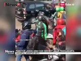 [Video Amatir] Hindari Penilangan, Pesepeda Motor kerjasama Keluar Jalur Busway - iNews Petang 05/10