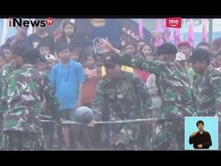 Sambut HUT TNI, Kodim di Sulsel Peragakan Atraksi Outbond Kepada Warga - iNews Siang 05/10