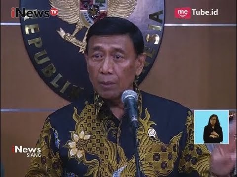 Terkini! Konpers Mekopolhukam Terkait Pengadaan Senjata - iNews Siang 06/10