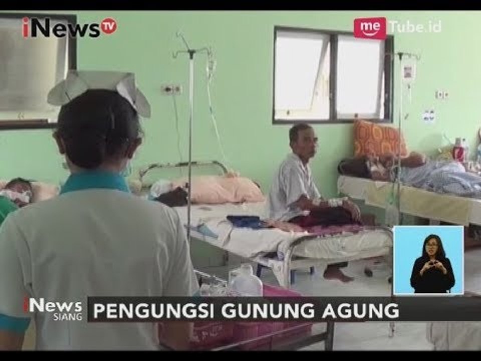 Sebanyak 620 Orang Pengungsi Gunung Agung di Klungkung Bali di Rawat Inap - iNews Siang 06/10