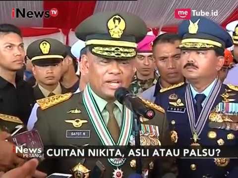 Memaafkan Cuitan Nikita, Panglima TNI : Anggap Saja Sedang Lupa - iNews Petang 06/10