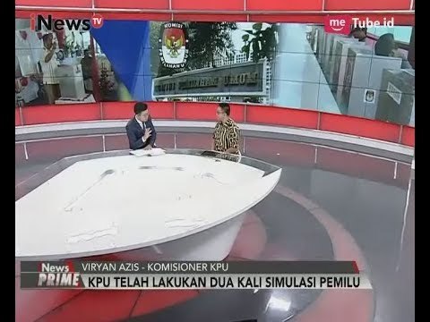 Proses Pendaftaran Parpol Calon Peserta Pemilu 2019 Dilakukan Secara Terbuka - iNews Prime 04/10
