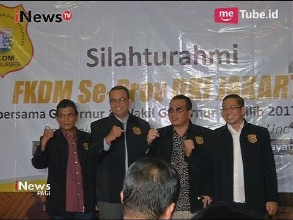 Jelang Pelantikan, Anies. B Silaturahmi Bersama Forum Kewaspadaan Dini Masyarakat - iNews Pagi 06/10