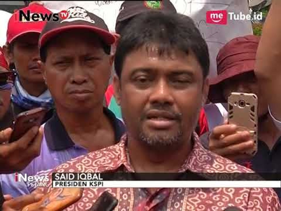 Demo Buruh, KSPI: Dalam 3 Bulan Terakhir Ada 50 Ribu Buruh di PHK - iNews Petang 07/10