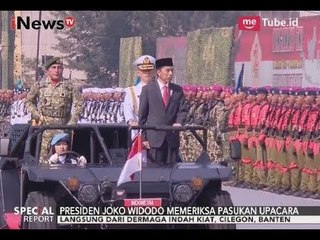 Presiden Jokowi Memeriksa Pasukan Upacara HUT TNI - Special Report 05/10