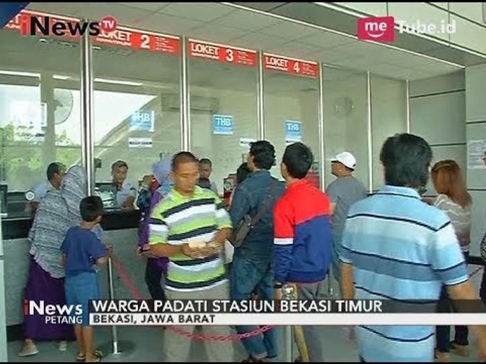 Baru Beroperasi, Stasiun Bekasi Timur Dipadati Warga - iNews Petang 08/10