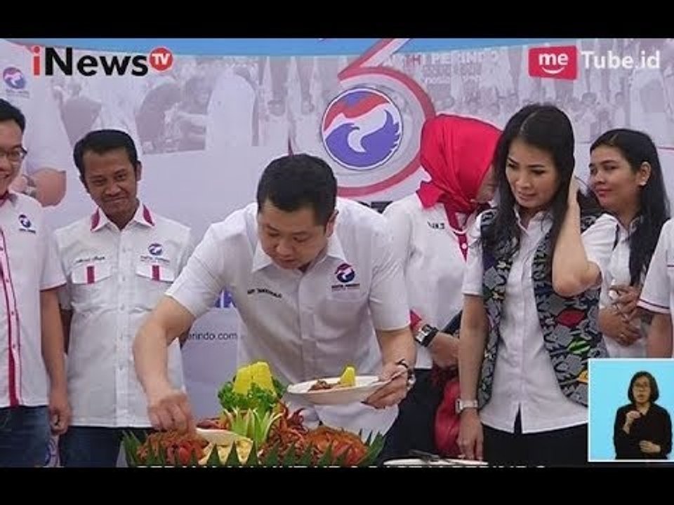 Masuki Usia ke 3 Tahun, Partai Perindo Gelar Syukuran di Kantor Pusat Jakarta - iNews Siang 09/10