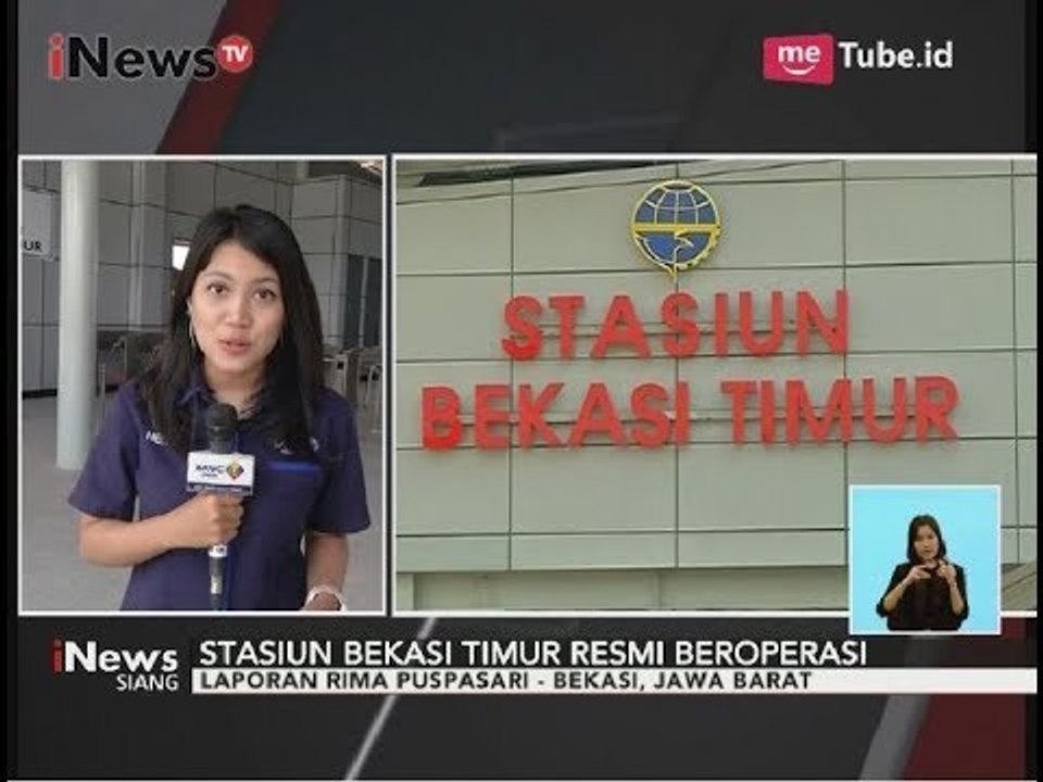 Kondisi Terkini Rute Baru KRL Bekasi-Cikarang - iNews Siang 08/10