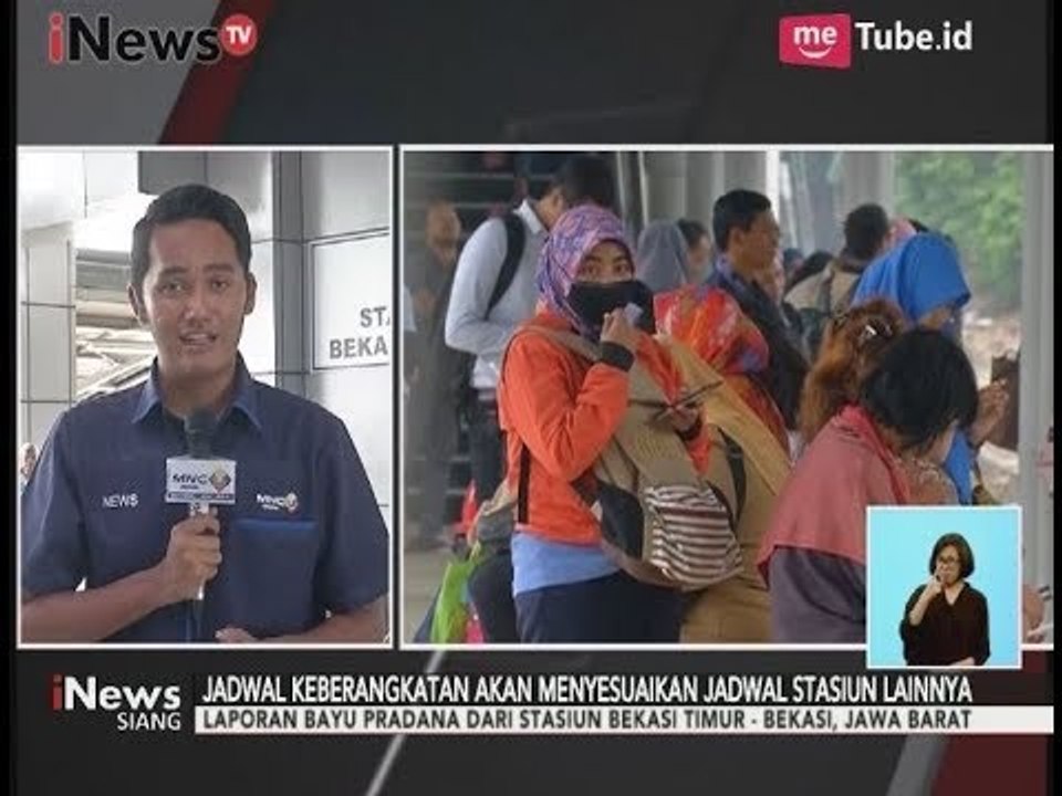 Pasca Diresmikan Menhub, Stasiun Bekasi Timur Diramaikan Antusias Warga - iNews Siang 10/10