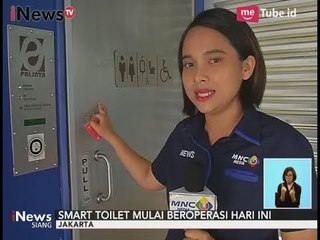 Smart Toilet, Toilet Umum Pintar yang Memberikan Kenyamanan Bagi Warga Jakarta - iNews Siang 10/10