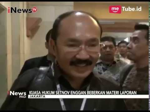 Lewat Kuasa Hukum, Setnov Laporkan KPK ke Bareskrim Polri - iNews Pagi 10/10