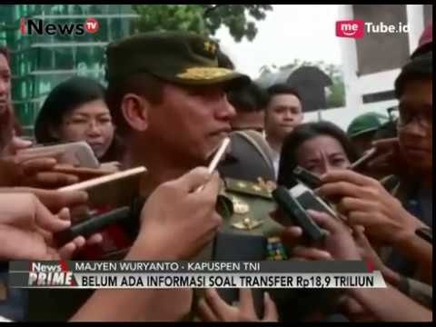 Pernyataan Kapuspen TNI Tentang Transfer Dana Nasabah Sebesar Rp 18,9 Triliun - iNews Prime 10/10