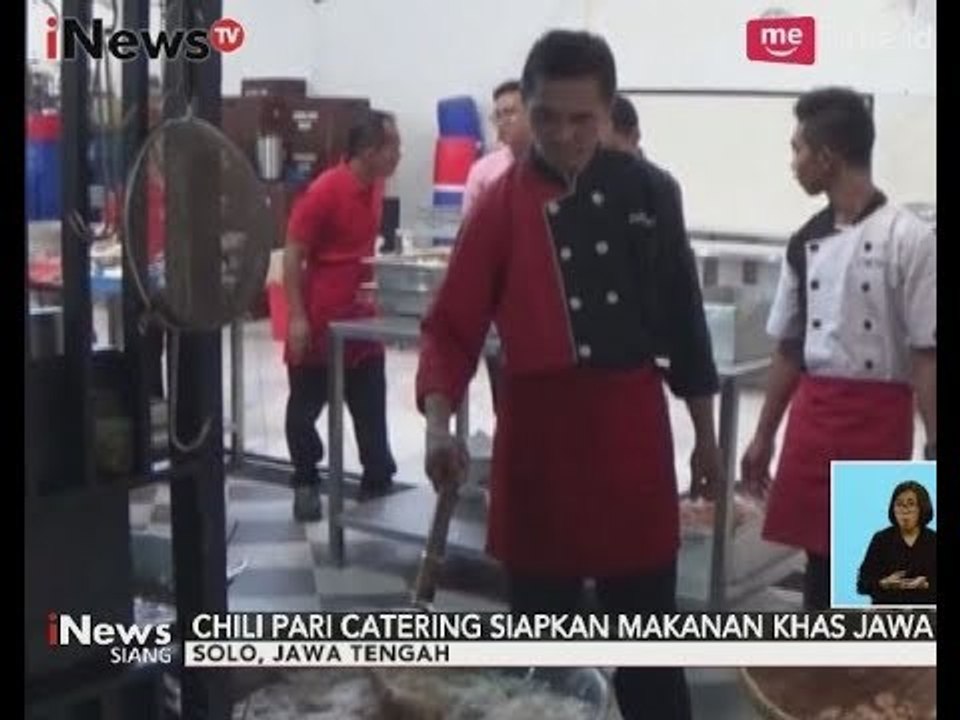 Persiapan Sudah 90%, Hidangan Pernikahan Anak Presiden Jokowi Dipantau Dokter - iNews Siang 09/10