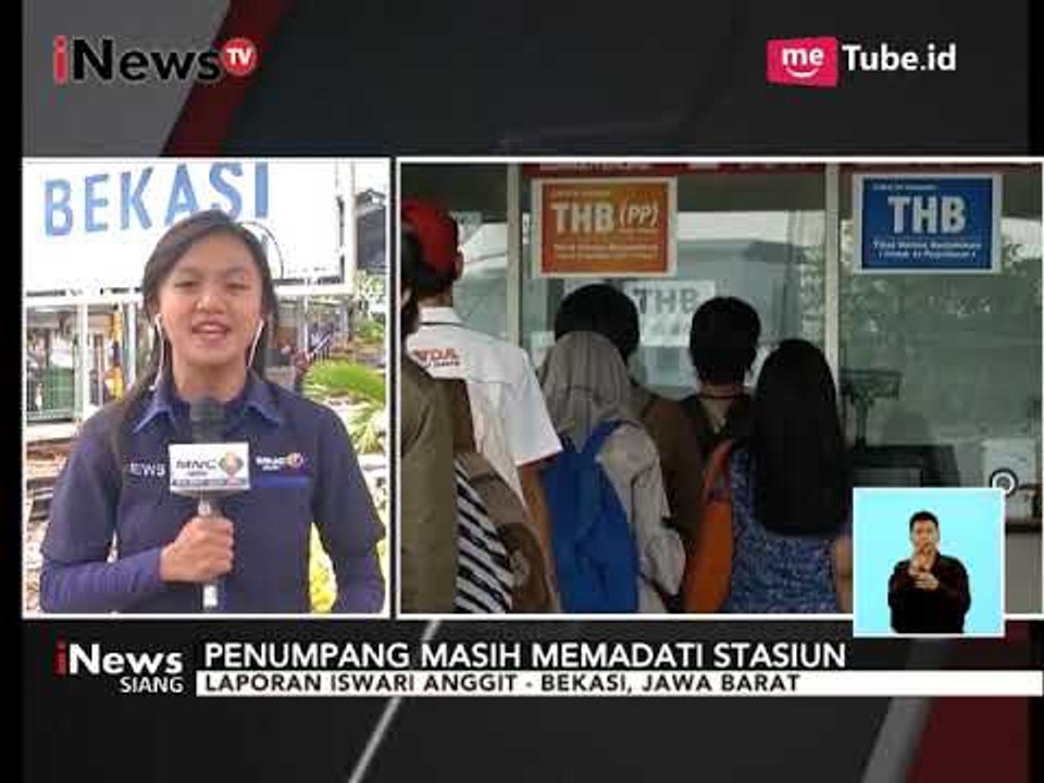Rute Cikarang-Jakarta Beroperasi, Penurunan Penumpang Terjadi di Stasiun Bekasi - iNews Siang 11/10