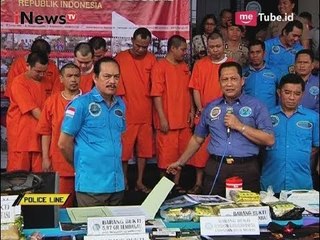 Dalam Sebulan Terakhir BNN Berhasil Menyita 37,25 Kg Sabu - Police Line 11/10
