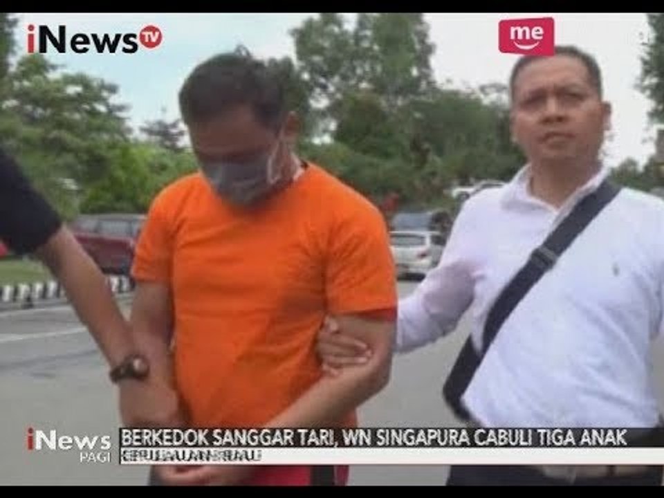 Berkedok Sanggar Tari, Seorang Pria WN Singapura Cabuli 3 Orang Anak - iNews Pagi 13/10