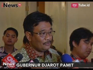Masa Kerja Terakhir, Gubernur Djarot Berjanji Akan Tetap Aktif Dunia Politik - iNews Petang 13/10