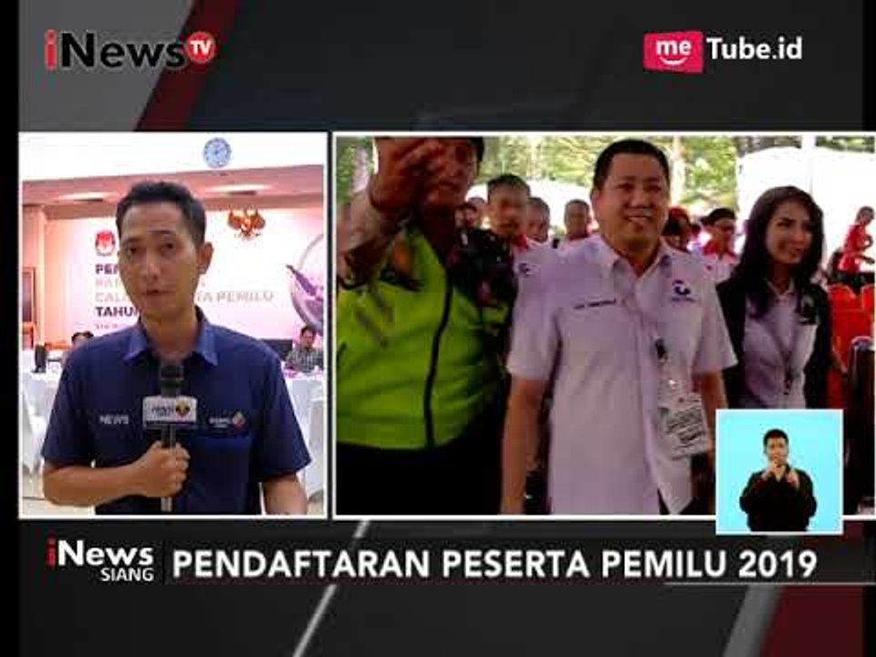 Laporan dari KPU Terkait Pendaftaran Calon Peserta Pemilu 2019 - iNews Siang 11/10