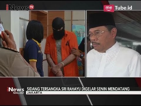 Sidang Sri Rahayu Tersangka Kelompok Saracen Digelar Senin Mendatang - iNews Malam 13/10