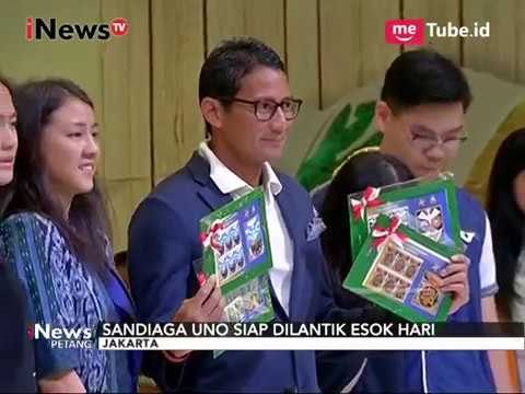 Satu Hari Jelang Pelantikannya, Sandiaga Uno Isi Berbagai Kegiatan - iNews Petang 15/10