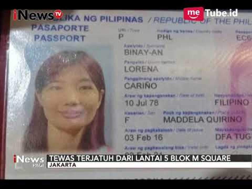 Heboh!! Seorang Wanita Paruh Baya Tewas Terjatuh dari Lt.5 Blok M Square - iNews Pagi 17/10