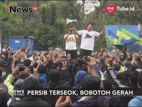 Laporan Terkait Demo Bobotoh yang Telah Usai - iNews Petang 17/10