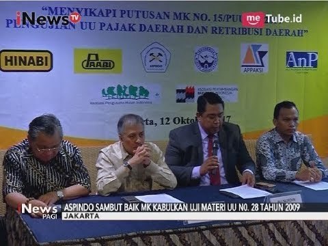 Alat Berat Tidak Kena Retribusi Disambut Baik Aspindo - iNews Pagi 14/10
