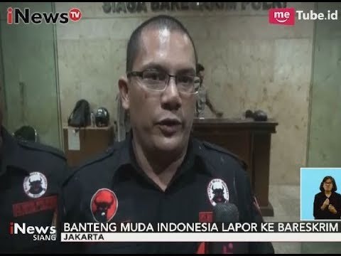 Banteng Muda Indonesia Laporkan Pidato Pribumi Anies ke Bareskrim - iNews Siang 18/10