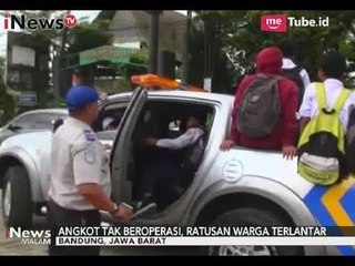 Imbas Mogok Angkutan Umum, Warga Diangkut Dengan Mobil Dishub & Satpol PP - iNews Malam 18/10