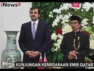 Emir Qatar Datangi Indonesia Bersama 9 Menteri & 43 Pengusaha - iNews Malam 18/10