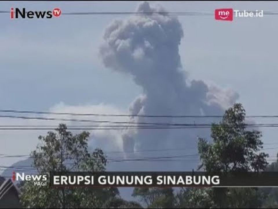 Waspada!! Gunung Sinabung Kembali Erupsi Guguran dengan Ketinggian 700 M - iNews Pagi 19/10